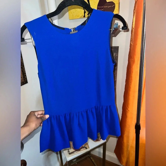 Zara Peplum Blouse size XS - Picture 1 of 6